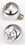 Painful Pleasures Custom-039-BD008-BG 14kt Yellow, Rose or White Gold 4mm Replacement Jewel Ball - Custom Made - Price Per 1