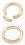 Painful Pleasures Custom-542-bg 12g Custom Made Yellow or White Gold Segment Ring (CUSTOM MADE)