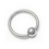 Unbreakable Custom-621-UB 14g CUSTOM Stainless Steel Captive Bead Ring - Handmade - 1/4&quot; - 2&quot;