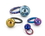 Painful Pleasures Custom-716-PP 14g - 4g Niobium Chunk Ring with Titanium Ball - Custom Made - Price Per 1