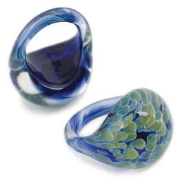 Gorilla Glass Custom-828-ZOR-GG Zoa Borosilicate Glass Ring - Custom Made - Price Per 1