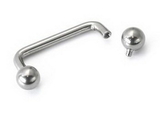 Painful Pleasures derm028-surface 14g Internally Threaded Titanium Surface Barbell with 2.75mm Rise - Price Per 1
