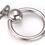 Painful Pleasures derm082 14g Captive Ring 360? Spinner with Internally Threaded Steel Ball - Price Per 1