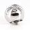 Painful Pleasures derm156 00g Internally Threaded 14mm Counter-Sunk Steel Ball - Price Per 1