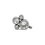 Painful Pleasures derm364-anod 14g-12g Internally Threaded Titanium Jewel Cluster Top - Price Per 1