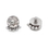 Painful Pleasures derm383-anod 14g-12g Internally Threaded Micron Bead Row Jewel Titanium Top - Price Per 1