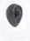 Painful Pleasures DIS-035 Silicone Plug Left Ear Display - Black Body Bit Version 1