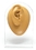 Painful Pleasures DIS-043 Silicone Right Ear Display - Tan Body Bit Version 1