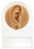 Painful Pleasures DIS-051 Silicone Plug Right Ear Display - Tan Body Bit Version 1
