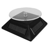 Painful Pleasures DIS-094 Solar Powered Black Small Spinning Display Turntable