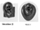 Painful Pleasures DIS-108 Realistic Adult-Sized Silicone Left Ear Display - Black Body Bit Version 2