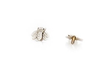 Painful Pleasures GNS227 14g or 12g Internally Threaded 14kt White Gold Bumble Bee Top - Price Per 1