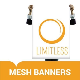 Limitless Limit-154 Mesh Banner - Send Us Your Art