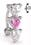 Painful Pleasures MN0823 14g 7/16&quot; Triple Heart Hinged Belly Button Ring