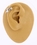 Painful Pleasures MN1092 Ear Cartilage Ear Hugger Jewelry Helix Dangle Piercing Jewelry Design # 4