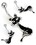 Painful Pleasures MN1229 14g 7/16'' The Cat's Meow Belly Button Ring