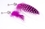 Painful Pleasures MN1604 14g 7/16&quot; PINK POKE a DOT WHITE Feather Belly Button Jewelry