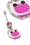 Painful Pleasures MN1743 14g 3/8&quot; Cute Pink Cartoon Owl Belly Button Ring