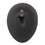 Painful Pleasures MN1821 14g 3/8" Dark Red Jeweled Feather Burnished Silver Steel Clicker - Price Per 1
