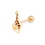 Painful Pleasures MN1906 16g 5/16" PVD Gold African Giraffe Straight Barbell - Price Per 1
