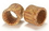 Elementals Organics ORG044 COCONUT Wood Earlet Hollow Plug Natural Ear Jewelry 8g - 1 1/4&quot; - Price Per 1