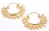 Elementals Organics ORG1010-pair 18g GOLD PLATED Indonesia Melatie Style Earrings - Price Per 2
