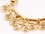 Elementals Organics ORG1019-pair 18g GOLD PLATED Indonesia GAJ Style Earrings - Price Per 2