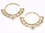 Elementals ORG1024 14g - 4g Bronze Indonesian EYO Hoop Earrings - Price Per 2