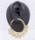 Elementals ORG1025-pair 14g - 4g Bronze Indonesian ISTAS Hoop Earrings - Price Per 2