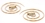 Elementals ORG1060-pair 2mm - 5mm Bronze BIG HOOP Butterfly Earrings - Price Per 2
