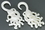 Elementals Organics ORG1126 OCTOPUS Hanger Organic Bone Jewelry - 1.5mm - 8mm - Price Per 1