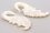 Elementals Organics ORG1160 Mother of Pearl ANGEL WINGS Hanger Organic Jewelry - 2mm - 9.5mm - Price Per 1