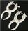 Elementals Organics ORG137-pair TWIST Bone Pick Earrings - Stirrups Natural Body Jewelry - Price Per 2
