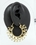 Elementals Organics ORG2001-pair 12g Bronze FEATHER Indonesian Earrings - Price Per 2