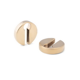 Painful Pleasures ORG3165 Keyhole Brass Ear Weight - Price Per 1