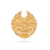 Elementals Organics ORG3180 Barong Good Fortune Brass Ear Weight - Price Per 1