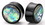 Elementals Organics ORG391 Horn Plug with Abalone Inlay and White Flower Organic Plug 8mm-24mm - Price Per 1