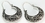 Elementals Organics ORG651-pair .925 Sterling Silver 16g Bali Drop PAPHOS Earrings - Price Per 2
