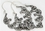 Elementals Organics ORG655-pair .925 Sterling Silver 16g NYX Drop Earrings - Price Per 2