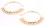 Elementals Organics ORG935-pair 18g GOLD PLATED FISMO Earrings - Price Per 2