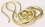 Elementals Organics ORG951-pair 18g-16g BRONZE Swan Style Earrings - Price Per 2