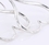 Elementals Organics ORG958-pair .925 Sterling Silver ATI - The Heart - Earrings Hangers - Price Per 2
