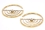 Elementals Organics ORG986-pair 12g BRONZE CORKEY Style Earrings - Price Per 2