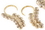 Elementals Organics ORG989-pair 12g BRONZE SERPENTINE Style Earrings - Price Per 2
