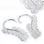 Elementals ORG990-pair 12g Silver SERPENTINE Style Earrings - Price Per 2
