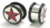 Painful Pleasures P018 4g - 1&quot; Nautical Star Stainless Steel Plug - Price Per 1