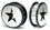 Painful Pleasures P028 Lasered 5 Point Star Steel Plug - 00g up to 1&quot; - Price Per 1