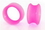 Kaos P067d_Hot_Pink Hot Pink Silicone Skin Eyelet by Kaos Softwear - 10g up to 1&quot; - Price Per 1&lt;br&gt;
