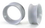 Kaos P067i_grey Grey Silicone Skin Eyelet by Kaos Softwear - 10g up to 1&quot; - Price Per 1&lt;br&gt;