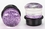 Painful Pleasures P171 PURPLE GLITTER TOP HAT Acrylic Plug with Black Oring - 6g - 5/8&quot; - Price Per 1